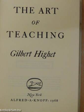 The Art of Teaching