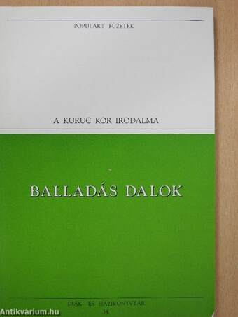 Balladás dalok