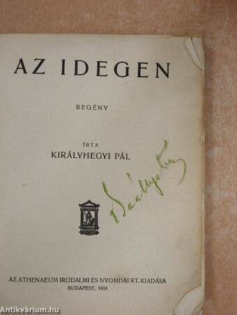 Az idegen