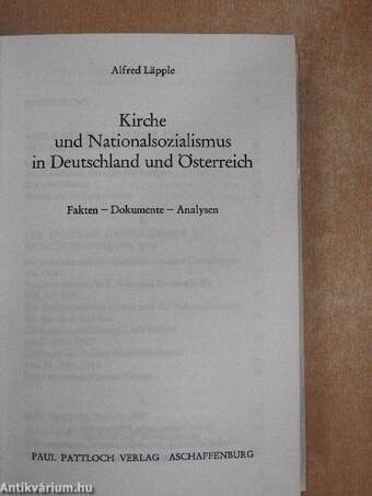 Kirche und Nationalsozialismus in Deutschland und Österreich