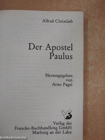 Der Apostel Paulus