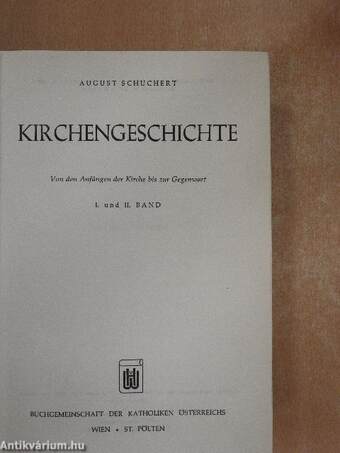 Kirchengeschichte I-II.