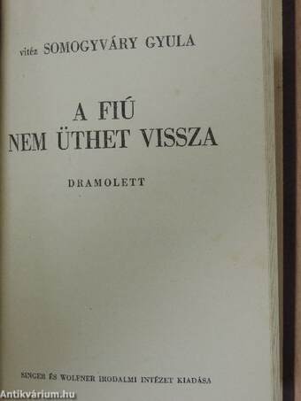 Virrasztó a ködben/Utolsó szárnycsapás/A virágember/A fiú nem üthet vissza