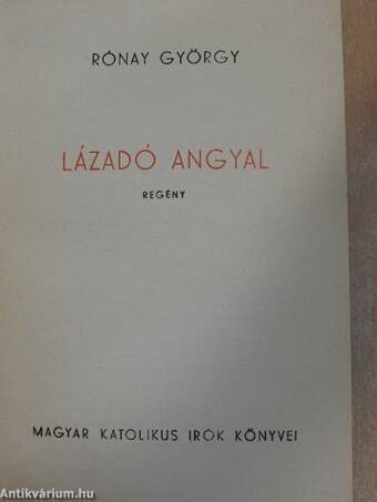 Lázadó angyal