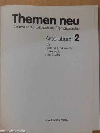 Themen neu 2 - Arbeitsbuch