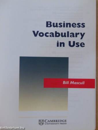 Business Vocabulary in Use