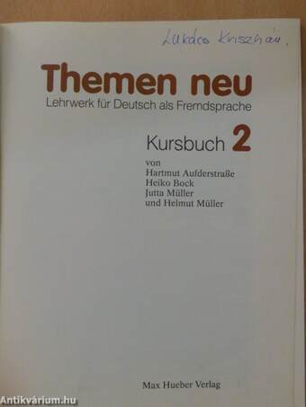 Themen neu 2 - Kursbuch