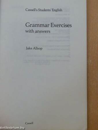 Grammar Exercises with Answers