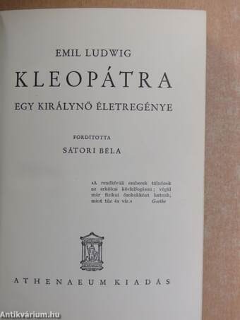 Kleopátra