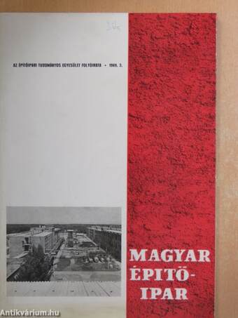 Magyar Építőipar 1969/3.