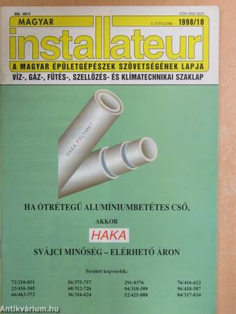 Magyar Installateur 1998/10