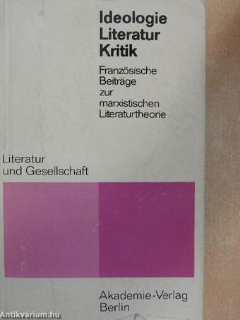 Ideologie-Literatur-Kritik