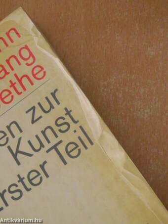 Schriften zur kunst 1.