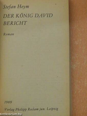 Der König David Bericht