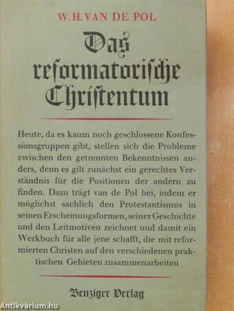 Das Reformatorische Christentum