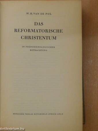 Das Reformatorische Christentum