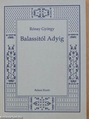 Balassitól Adyig