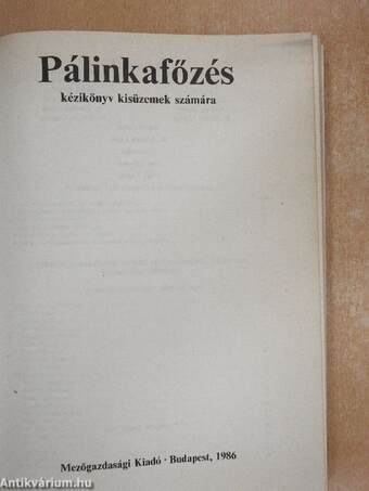 Pálinkafőzés