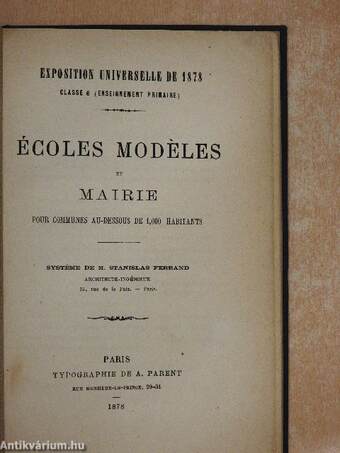 Écoles Modéles et Mairie