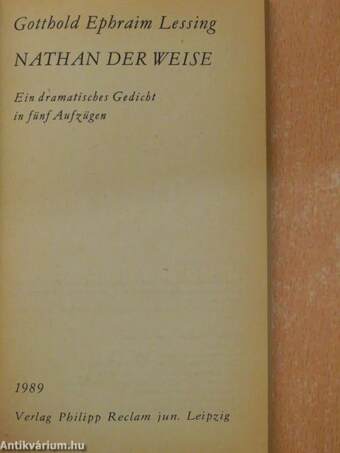 Nathan der Weise