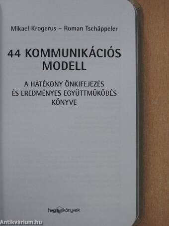 44 kommunikációs modell