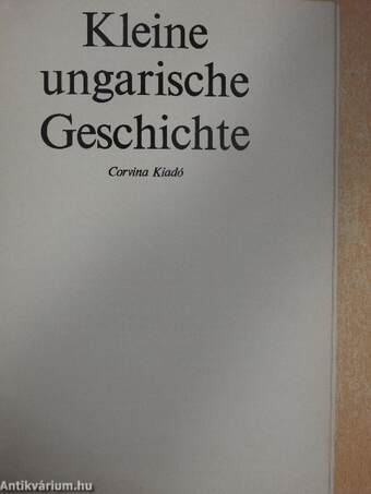 Kleine ungarische Geschichte