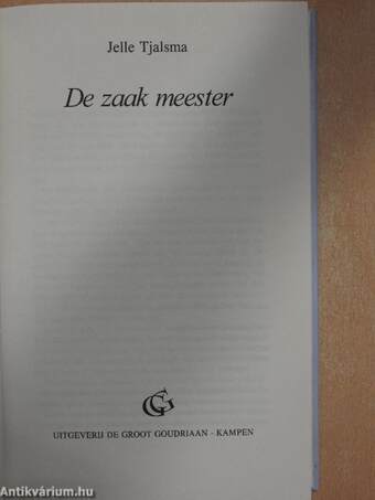 De zaak meester