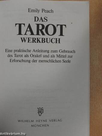 Das Tarot Werkbuch