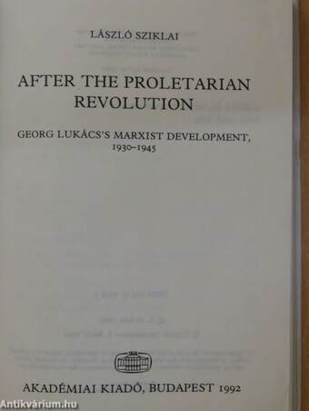 After the proletarian revolution