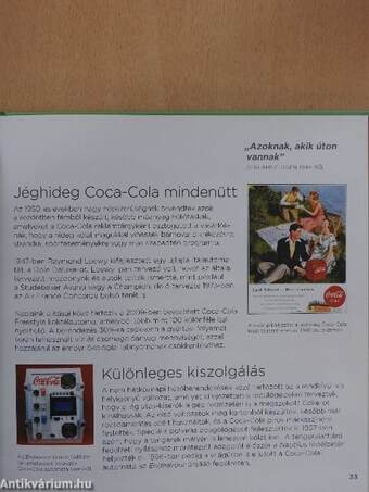 Coca Cola - A szakácskönyv