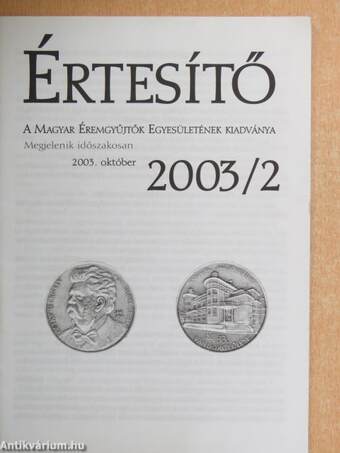 Értesítő 2003/2.