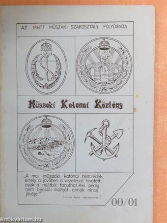 Műszaki Katonai Közlöny 2000/1.