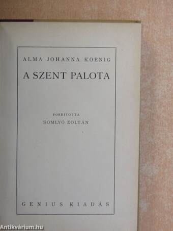 A Szent Palota