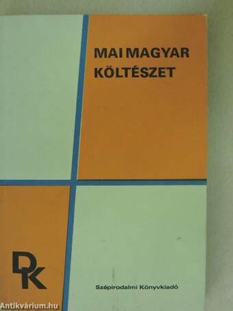 Mai magyar költészet