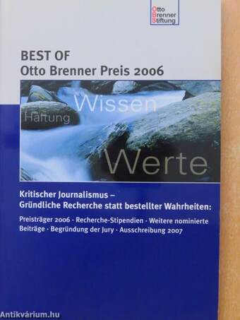 Best of Otto Brenner Preis 2006 - DVD-vel