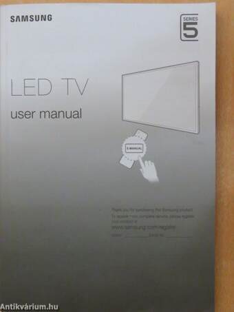 Samsung LED TV User Manual