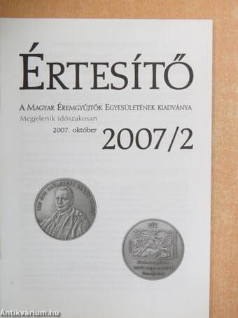 Értesítő 2007/2.