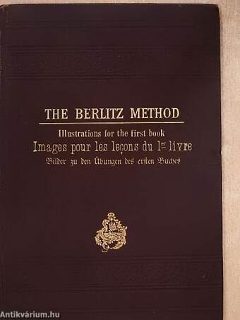 The Berlitz method I./The Berlitz method illustrations for the first book (Mandl Bernátné Keleti Eszter könyvtárából)