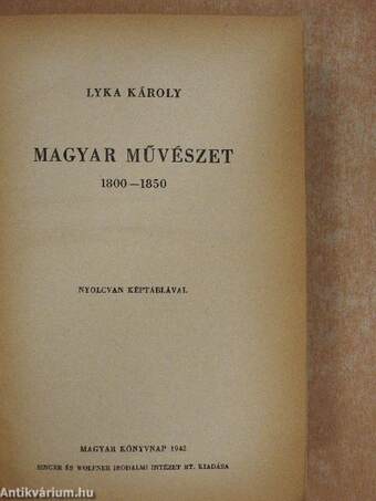 Magyar művészet 1800-1850