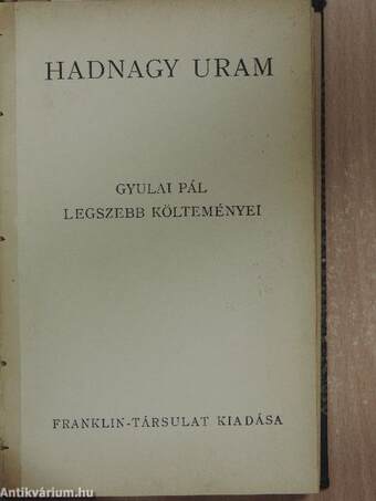 A virrasztók/A Jóka ördöge/Hadnagy uram/A madár fiaihoz/Hazádnak rendületlenül