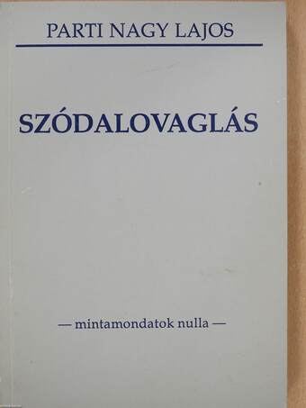 Szódalovaglás (dedikált példány)