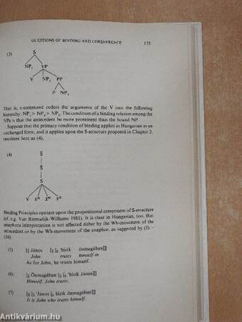 Configurationality in Hungarian