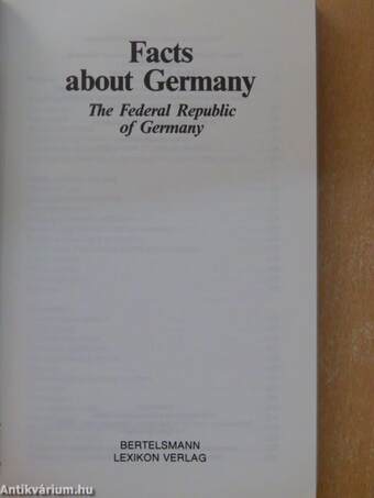 Facts about Germany