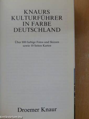 Knaurs Kulturführer in Farbe Deutschland