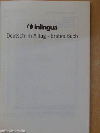 Inlingua Deutsch im Alltag - Erstes Buch