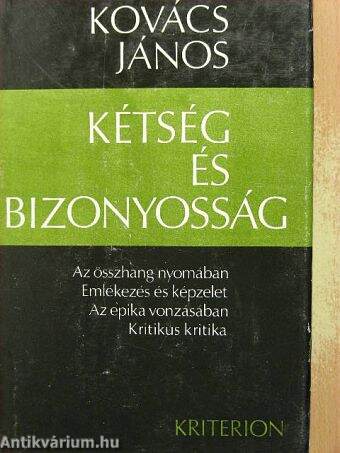 Kétség és bizonyosság