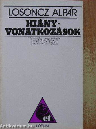 Hiányvonatkozások