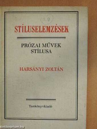 Stíluselemzések