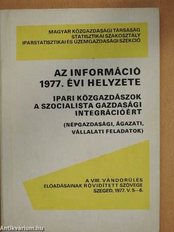 Az információ 1977. évi helyzete