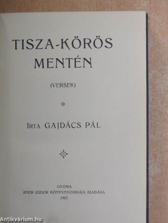 Tisza-Körös mentén